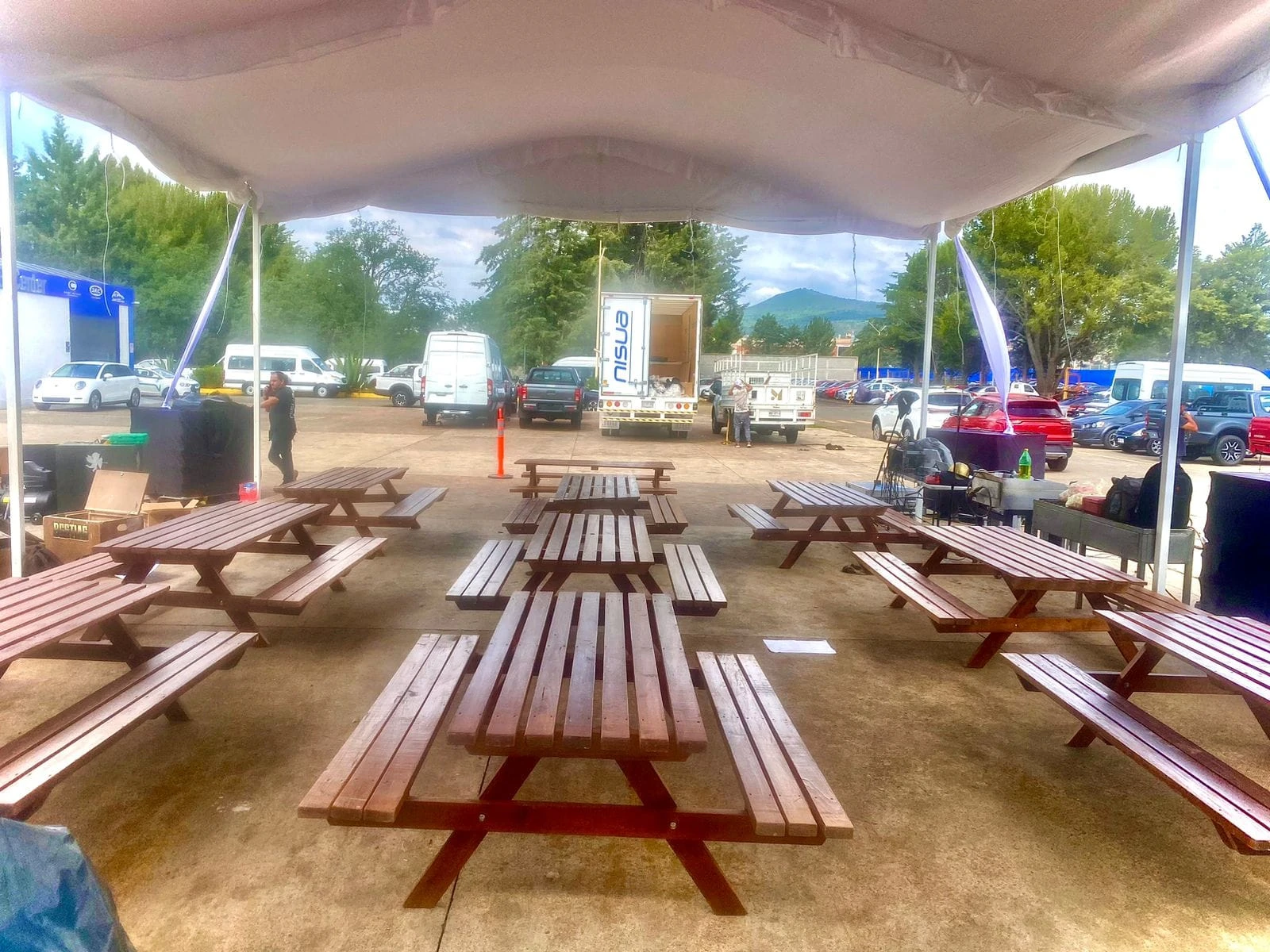 Mesa picnic Eventos corporativos
